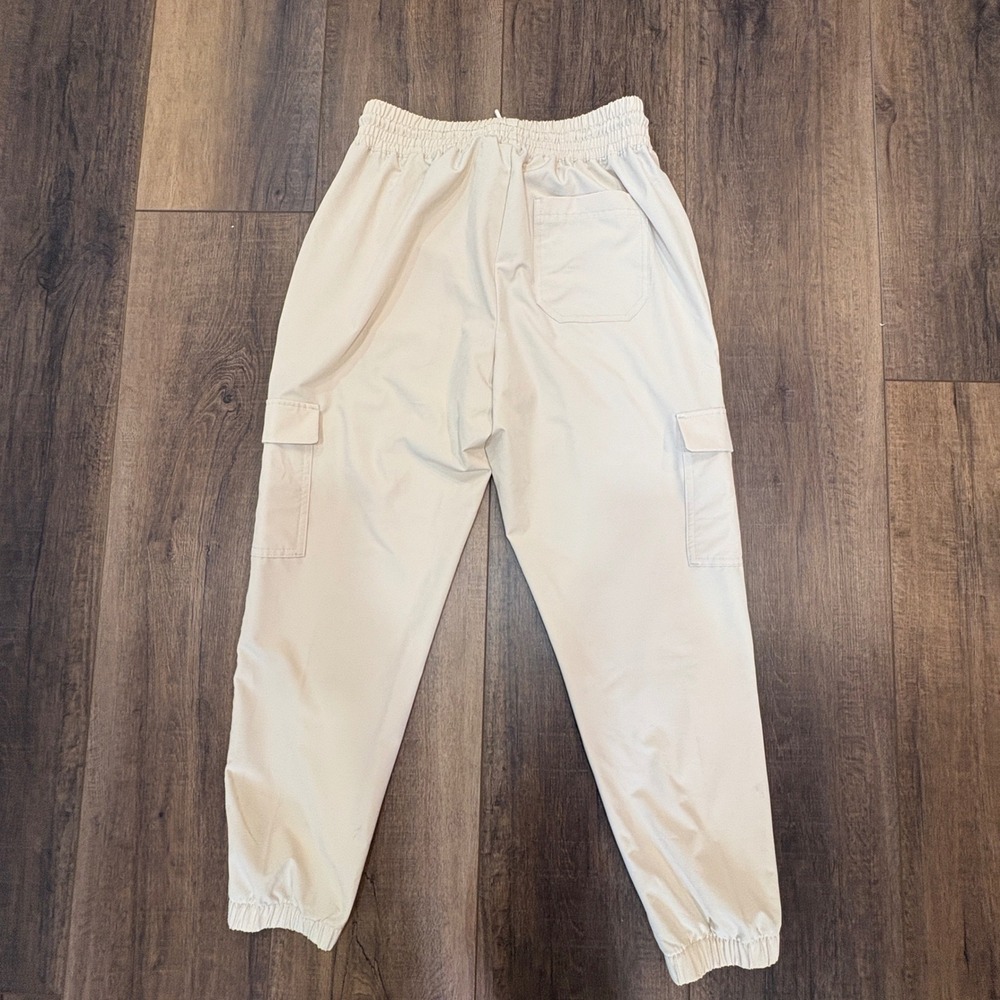 Old Navy StretchTech Cargo Jogger Pants Womens Small Beige Dry Quick Hiking S - Picture 4 of 9